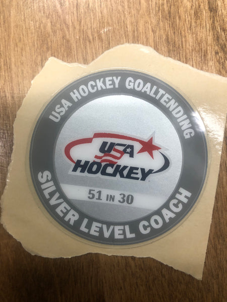 Coach Snowden-Santi upgrades his USA Hockey Goaltending Certification to Silver