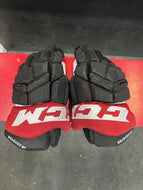 USED CCM HG65C Jr Coyotes Gloves