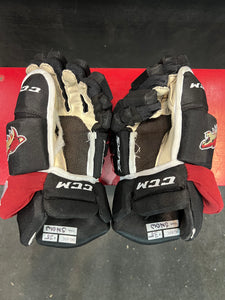 USED CCM HG65C Jr Coyotes Gloves